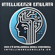 Logo intelligenza emulata per mobile